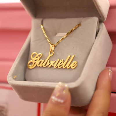 ForYou Personalized Gold name necklace