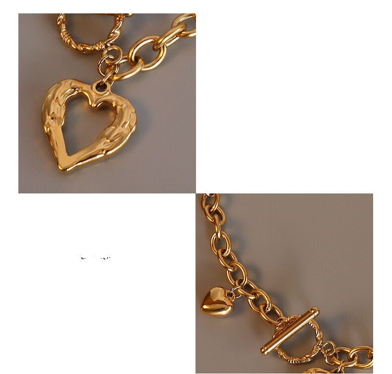 Love under Lock & Key 18k Gold plated Necklace