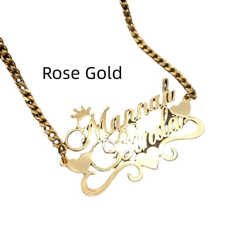 Just the Two of Us - Custom Name Chain