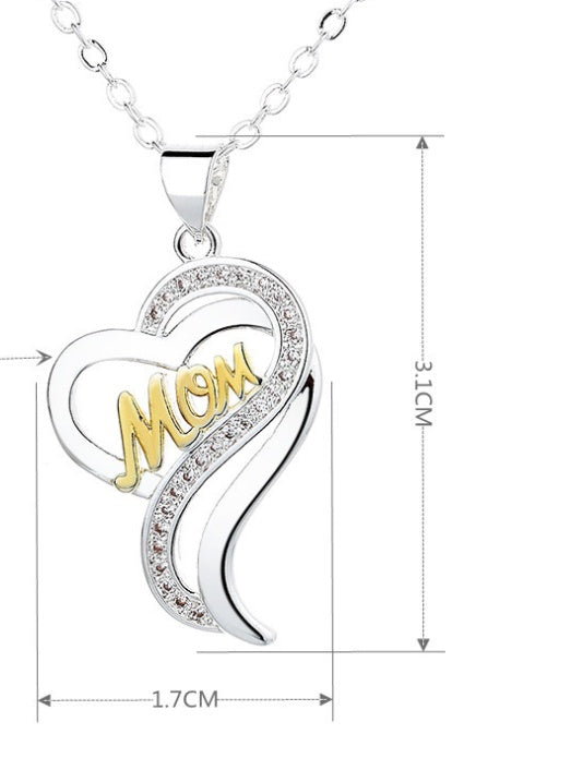 Silver Mother's Day Necklace