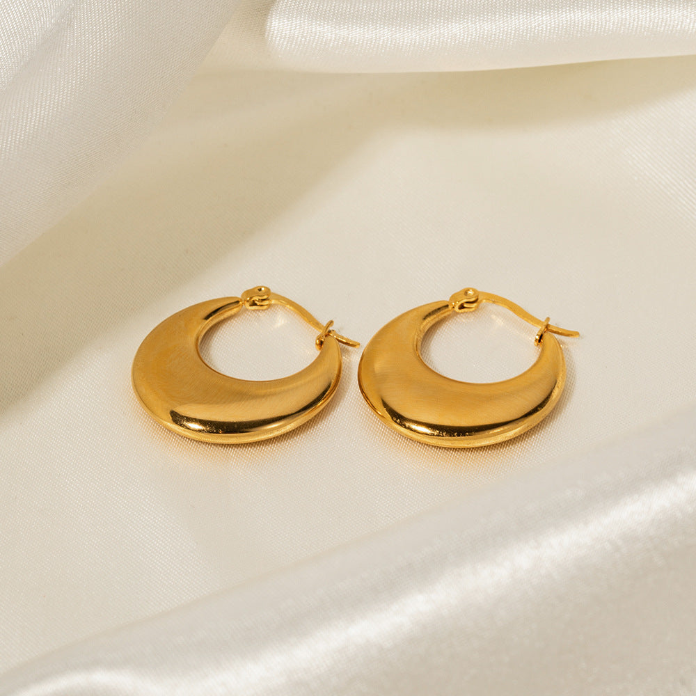 18K Gold plated U-shaped Earrings