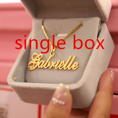 ForYou Personalized Gold name necklace