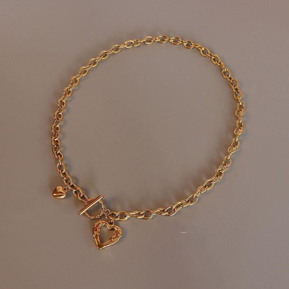 Love under Lock & Key 18k Gold plated Necklace