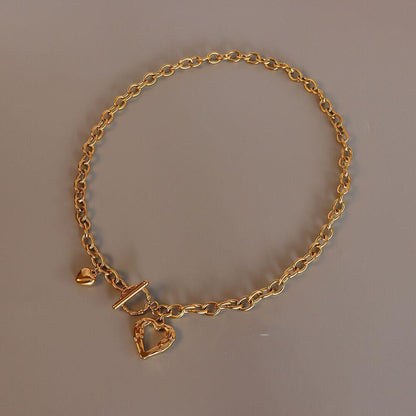 Love under Lock & Key 18k Gold plated Necklace