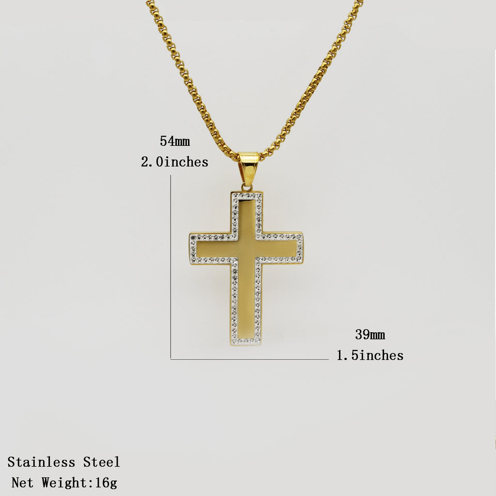 Radiant Faith Cross Necklace